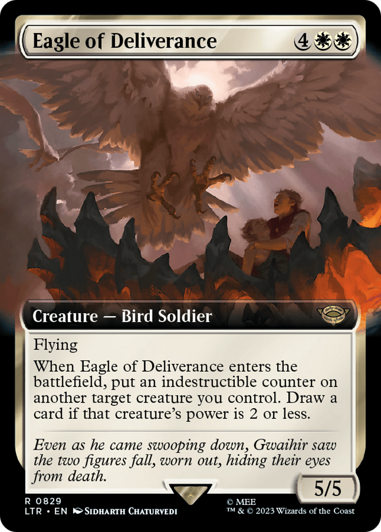 Eagle of Deliverance (Extended Art) [The Lord of the Rings: Tales of Middle-Earth] | Black Swamp Games