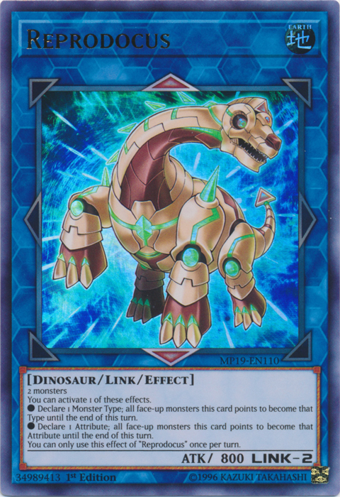 Reprodocus [MP19-EN110] Ultra Rare | Black Swamp Games