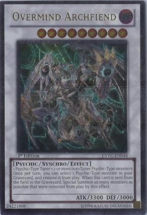 Overmind Archfiend [EXVC-EN044] Ultimate Rare | Black Swamp Games