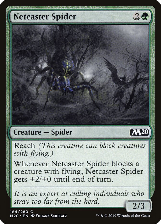 Netcaster Spider [Core Set 2020] | Black Swamp Games