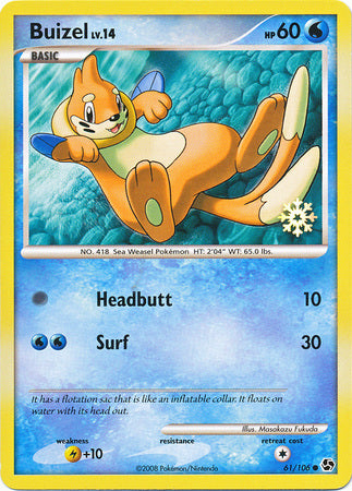 Buizel (61/106) [Countdown Calendar Promos] | Black Swamp Games