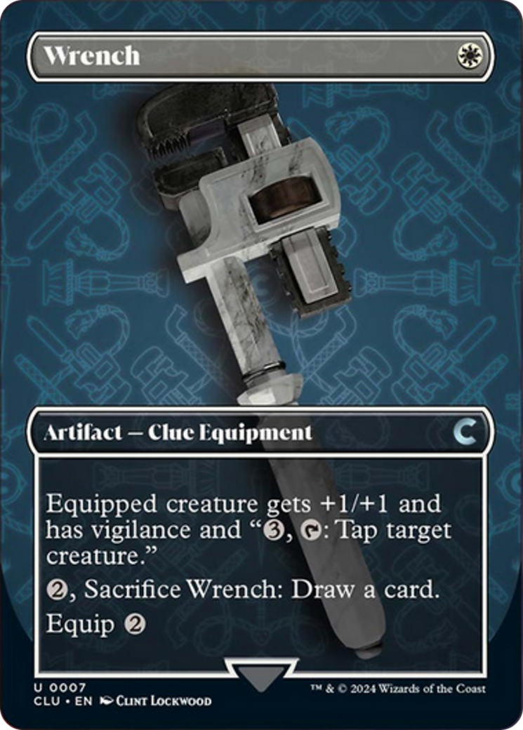 Wrench (Borderless) [Ravnica: Clue Edition] | Black Swamp Games