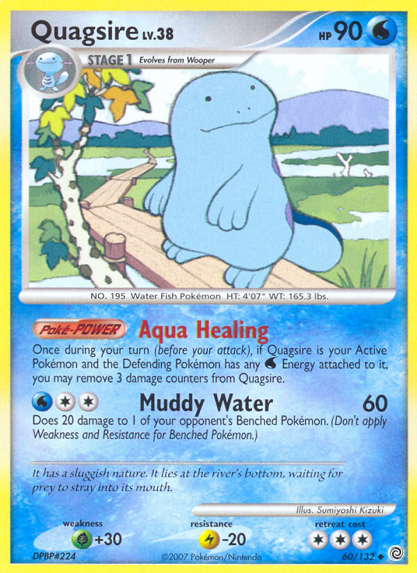 Quagsire (60/132) [Diamond & Pearl: Secret Wonders] | Black Swamp Games