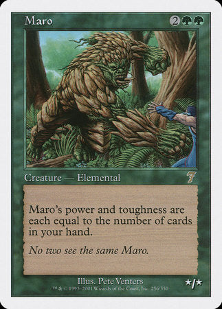 Maro [Seventh Edition] | Black Swamp Games