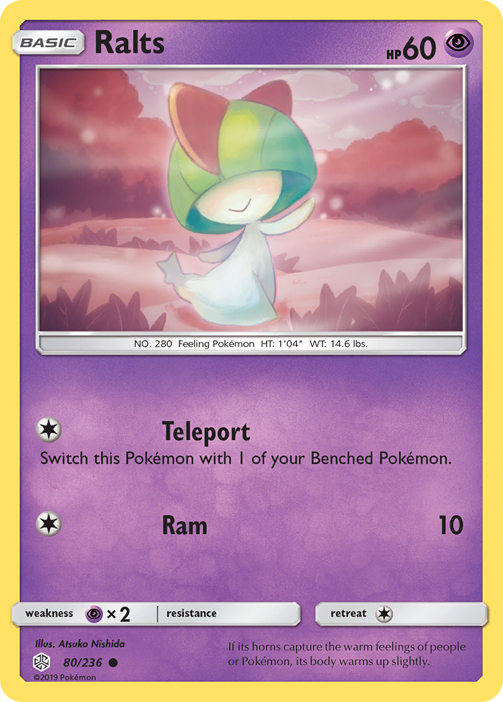 Ralts (80/236) [Sun & Moon: Cosmic Eclipse] | Black Swamp Games