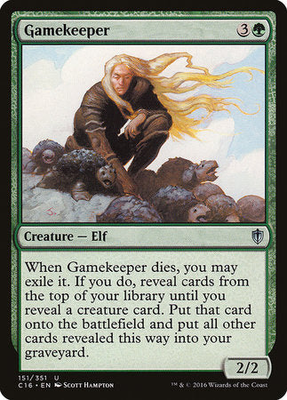 Gamekeeper [Commander 2016] | Black Swamp Games