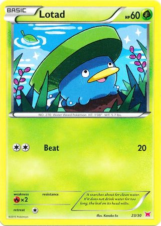 Lotad (23/30) [XY: Trainer Kit 2 - Latias] | Black Swamp Games