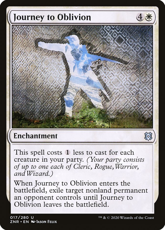 Journey to Oblivion [Zendikar Rising] | Black Swamp Games