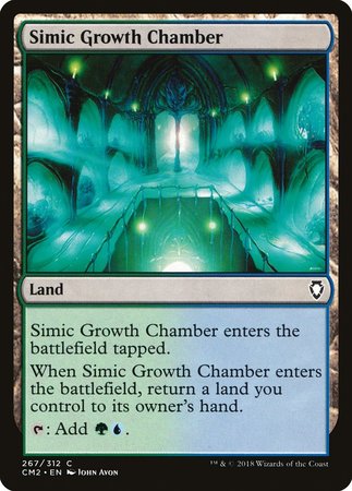 Simic Growth Chamber [Commander Anthology Volume II] | Black Swamp Games