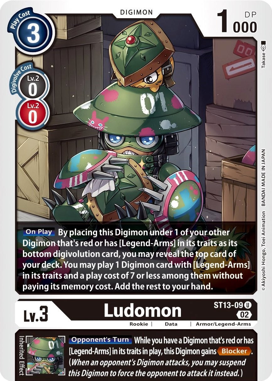 Ludomon [ST13-09] [Starter Deck: Ragnaloardmon] | Black Swamp Games