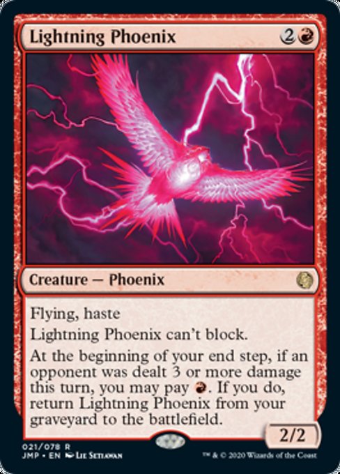 Lightning Phoenix [Jumpstart] | Black Swamp Games