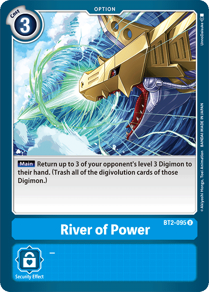 River of Power [BT2-095] [Release Special Booster Ver.1.0] | Black Swamp Games