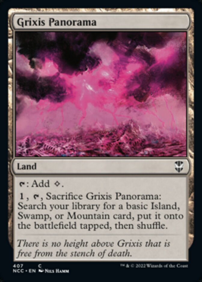 Grixis Panorama [Streets of New Capenna Commander] | Black Swamp Games