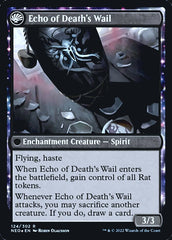 Tribute to Horobi // Echo of Death's Wail [Kamigawa: Neon Dynasty Prerelease Promos] | Black Swamp Games