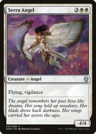 Serra Angel [Dominaria] | Black Swamp Games