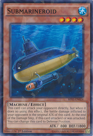 Submarineroid [BP03-EN024] Shatterfoil Rare | Black Swamp Games