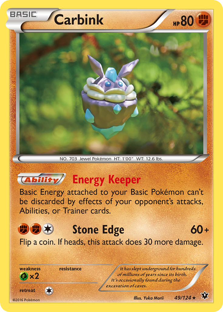 Carbink (49/124) [XY: Fates Collide] | Black Swamp Games