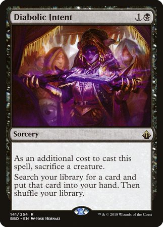 Diabolic Intent [Battlebond] | Black Swamp Games