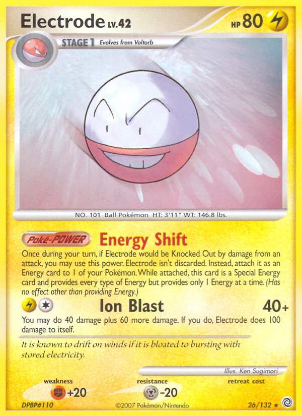 Electrode (26/132) [Diamond & Pearl: Secret Wonders] | Black Swamp Games