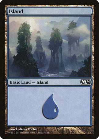 Island (237) [Magic 2014] | Black Swamp Games