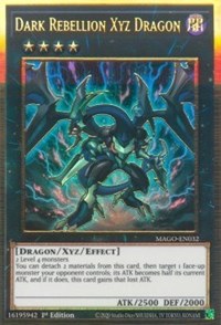 Dark Rebellion Xyz Dragon [MAGO-EN032] Gold Rare | Black Swamp Games