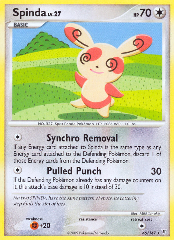 Spinda (46/147) [Platinum: Supreme Victors] | Black Swamp Games