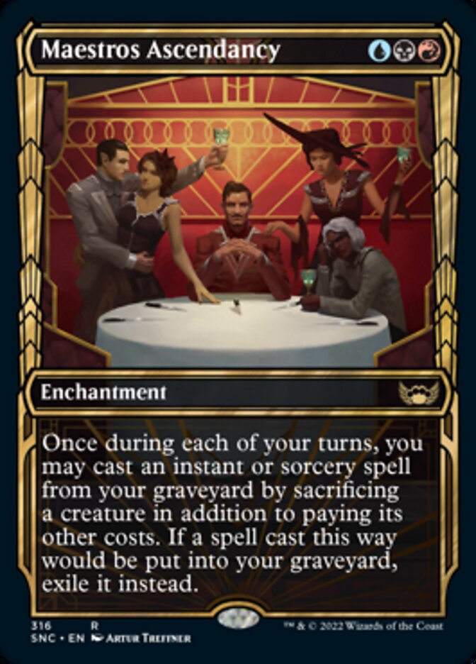 Maestros Ascendancy (Showcase Golden Age) [Streets of New Capenna] | Black Swamp Games