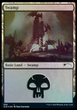 Swamp (Minions) (556) [Secret Lair Drop Promos] | Black Swamp Games