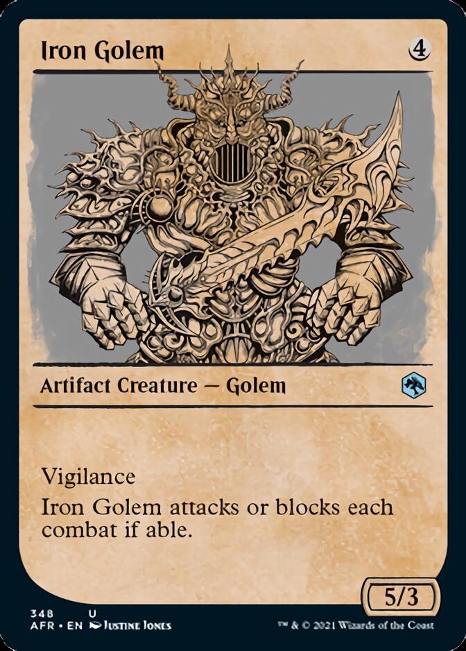 Iron Golem (Showcase) [Dungeons & Dragons: Adventures in the Forgotten Realms] | Black Swamp Games