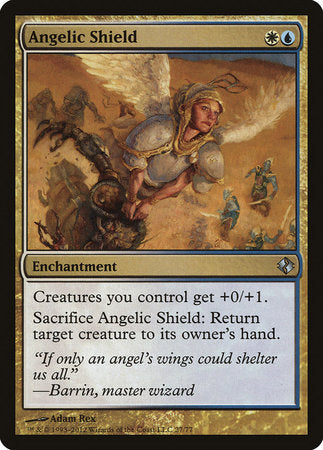 Angelic Shield [Duel Decks: Venser vs. Koth] | Black Swamp Games