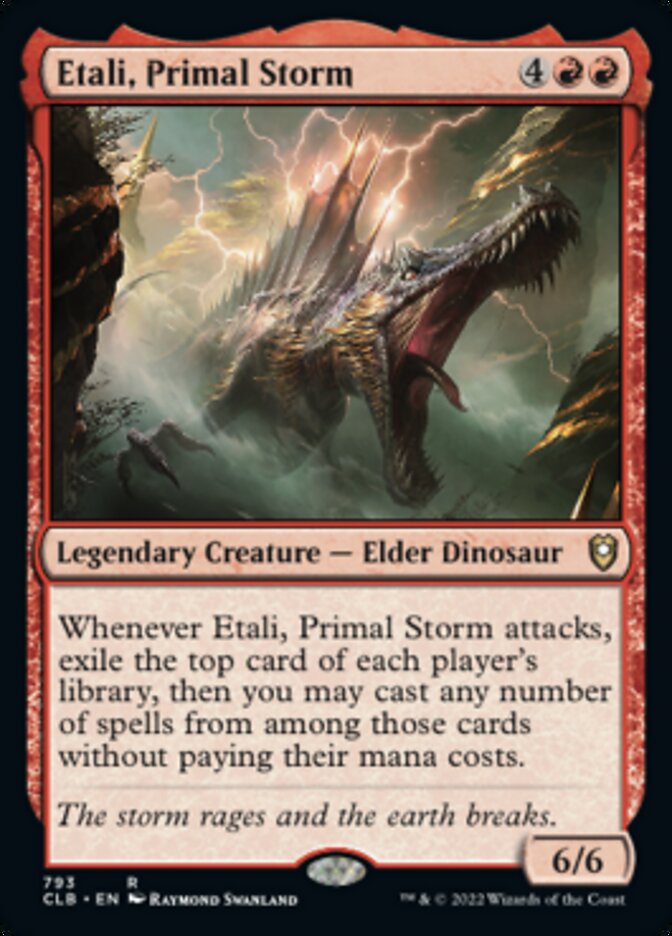 Etali, Primal Storm [Commander Legends: Battle for Baldur's Gate] | Black Swamp Games