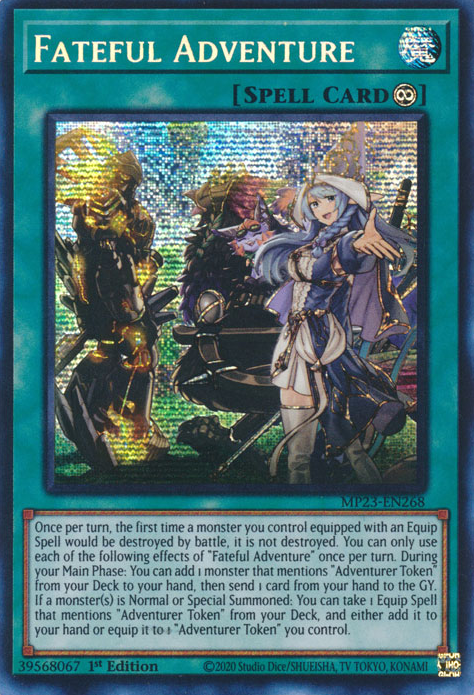 Fateful Adventure [MP23-EN268] Prismatic Secret Rare | Black Swamp Games