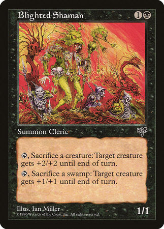Blighted Shaman [Mirage] | Black Swamp Games