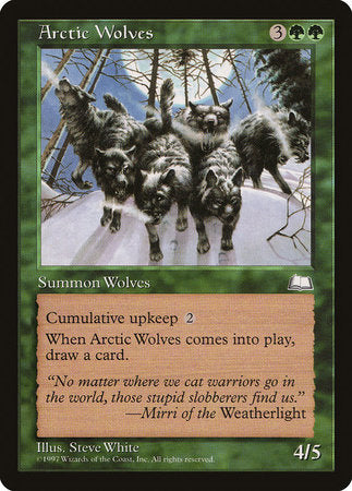 Arctic Wolves [Weatherlight] | Black Swamp Games