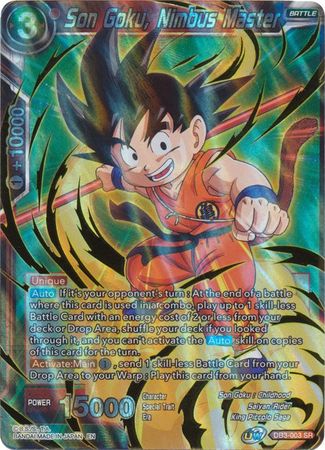 Son Goku, Nimbus Master [DB3-003] | Black Swamp Games