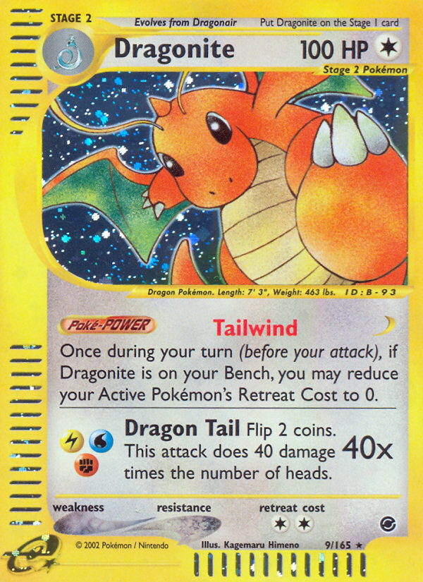 Dragonite (9/165) [Expedition: Base Set] | Black Swamp Games