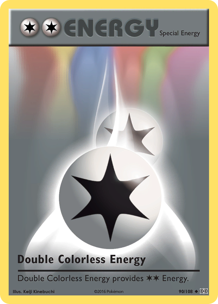 Double Colorless Energy (90/108) [XY: Evolutions] | Black Swamp Games