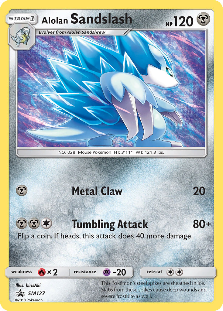 Alolan Sandslash (SM127) [Sun & Moon: Black Star Promos] | Black Swamp Games