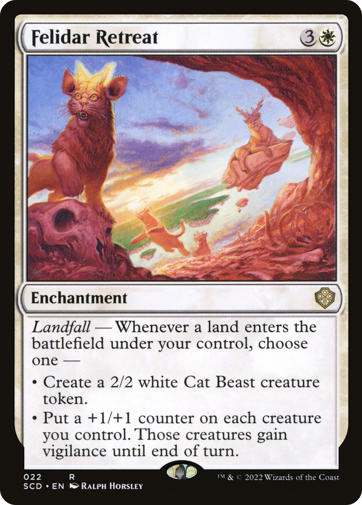 Felidar Retreat [Starter Commander Decks] | Black Swamp Games