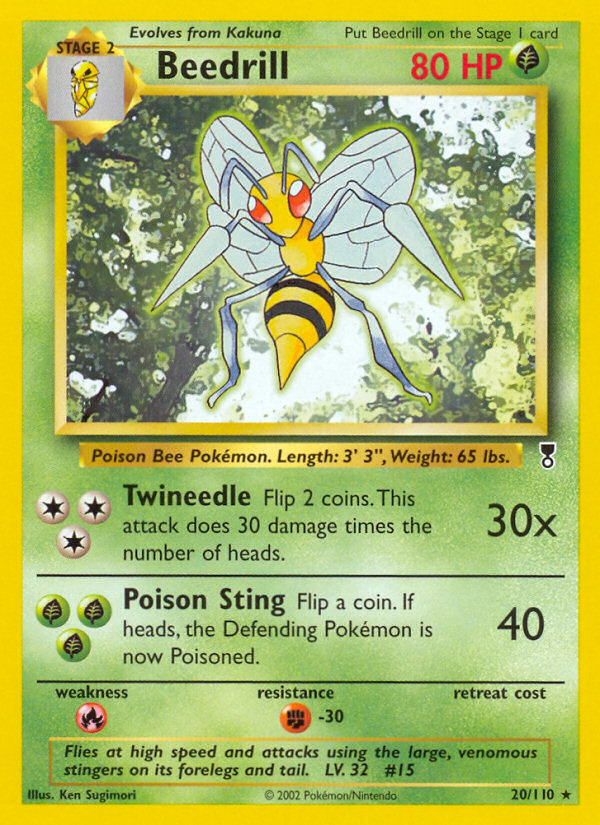 Beedrill (20/110) [Legendary Collection] | Black Swamp Games