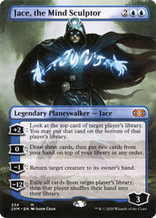 Jace, the Mind Sculptor (Borderless) [Double Masters] | Black Swamp Games