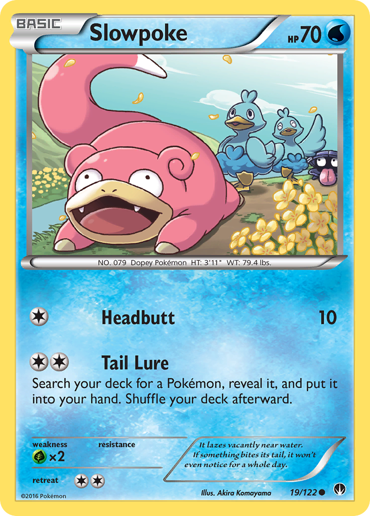 Slowpoke (19/122) [XY: BREAKpoint] | Black Swamp Games