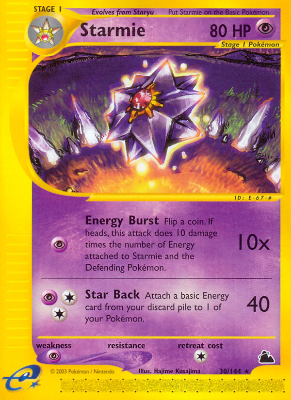 Starmie (30/144) [Skyridge] | Black Swamp Games