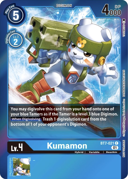 Kumamon [BT7-021] (Event Pack 3) [Next Adventure Promos] | Black Swamp Games