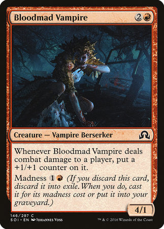 Bloodmad Vampire [Shadows over Innistrad] | Black Swamp Games