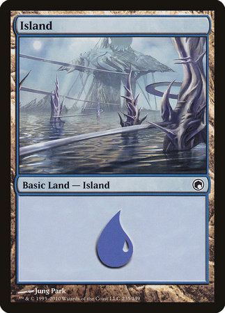 Island (235) [Scars of Mirrodin] | Black Swamp Games