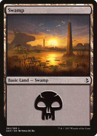 Swamp (262) [Amonkhet] | Black Swamp Games