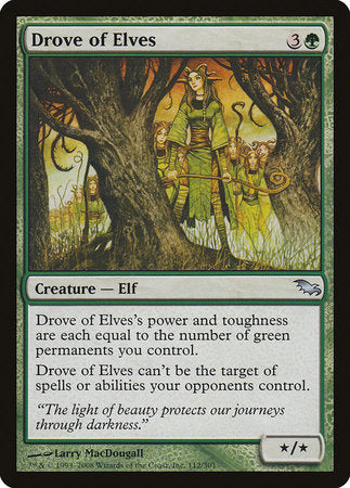 Drove of Elves [Shadowmoor] | Black Swamp Games