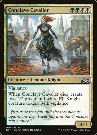 Conclave Cavalier [Guilds of Ravnica] | Black Swamp Games