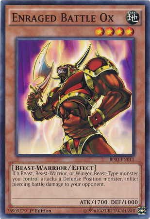Enraged Battle Ox [BP03-EN011] Common | Black Swamp Games